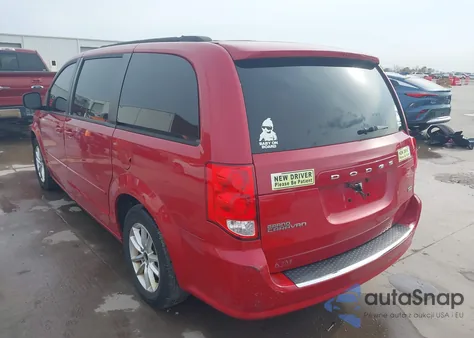 2013 Dodge Grand Caravan Sxt from USA, damaged, VIN 2C4RDGCG5DR717292